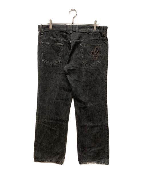 GUCCI（グッチ）GUCCI (グッチ) ブラックデニム ブラック サイズ:52の古着・服飾アイテム