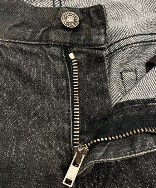GUCCI（グッチ）GUCCI (グッチ) ブラックデニム ブラック サイズ:52の古着・服飾アイテム