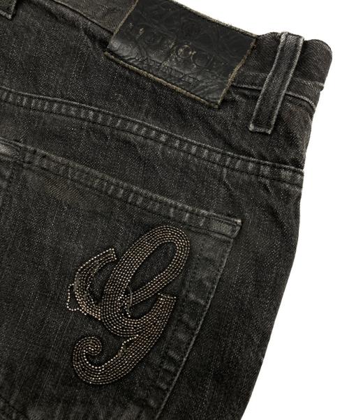 GUCCI（グッチ）GUCCI (グッチ) ブラックデニム ブラック サイズ:52の古着・服飾アイテム