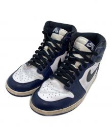NIKE（ナイキ）の古着「AIR JORDAN 1 RETRO HIGH OG」｜ホワイト×ネイビー