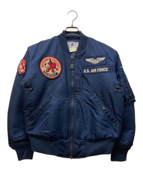 TED MAN（テッドマン）TED MAN (テッドマン) MA-1ジャケット ネイビー サイズ:Mの古着・服飾アイテム