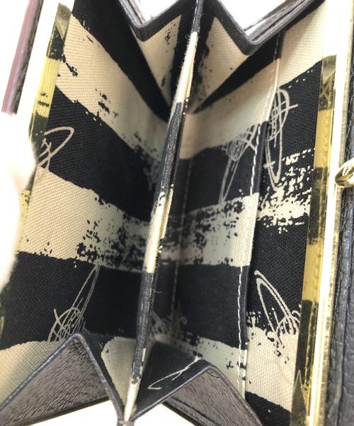 Vivienne Westwood（ヴィヴィアンウエストウッド）Vivienne Westwood (ヴィヴィアンウエストウッド) オーブ3つ折り財布 ブラックの古着・服飾アイテム