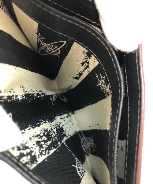 Vivienne Westwood（ヴィヴィアンウエストウッド）Vivienne Westwood (ヴィヴィアンウエストウッド) オーブ3つ折り財布 ブラックの古着・服飾アイテム