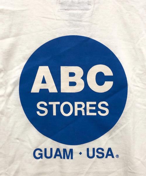 a.b.c（アーベーセ）a.b.c (アーベーセ) ビックロゴTシャツ ホワイト サイズ:Mの古着・服飾アイテム