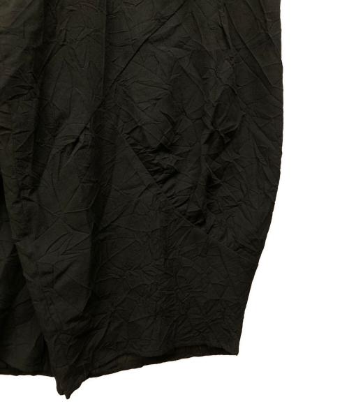 慈雨（ジウ）慈雨 (ジウ) コットンワイドイージーパンツ ブラック サイズ:40 未使用品の古着・服飾アイテム