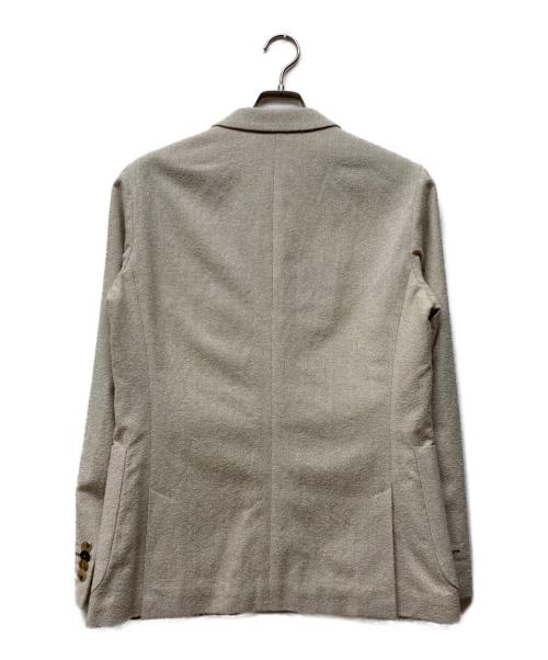 PAUL SMITH（ポールスミス）Paul Smith (ポールスミス) パイル地テーラードジャケット アイボリー サイズ:Mの古着・服飾アイテム