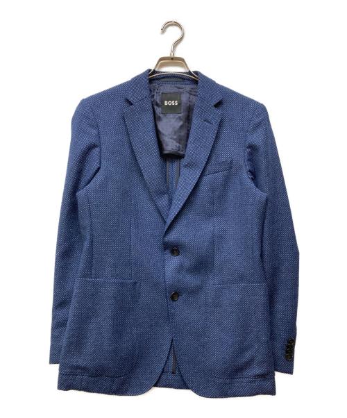 BOSS（ボス）BOSS (ボス) アンコンテーラードジャケット ネイビー サイズ:34Rの古着・服飾アイテム