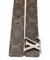LOUIS VUITTON (ルイ ヴィトン) LVイニシャルリバーシブルベルト ブラウン：40000円