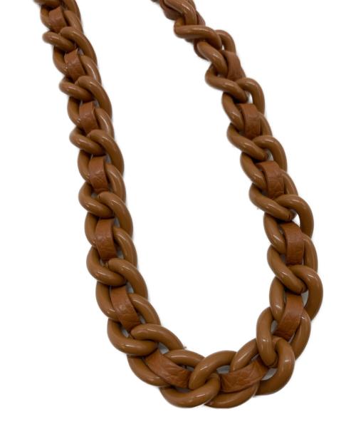 GIANNI CHIARINI（ジャンニ キアリーニ）GIANNI CHIARINI (ジャンニ キアリーニ) ショルダーストラップ ブラウンの古着・服飾アイテム