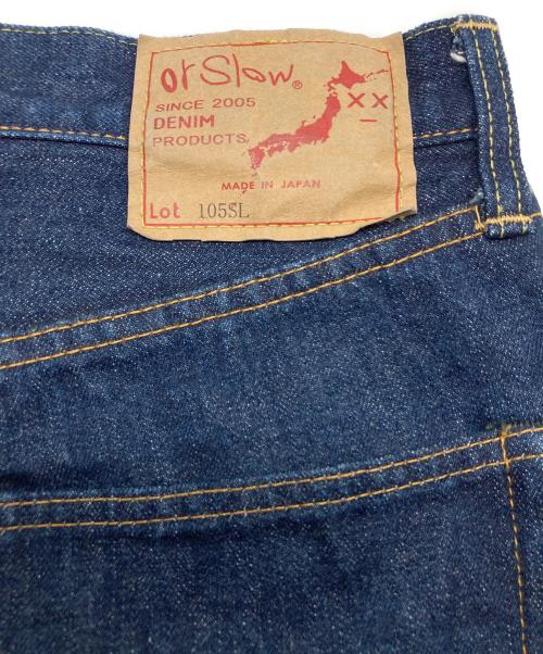 orSlow（オアスロウ）orSlow (オアスロウ) SHORT LENGTH 105 ネイビー サイズ:Mの古着・服飾アイテム