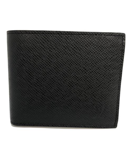 LOUIS VUITTON（ルイ ヴィトン）LOUIS VUITTON (ルイ ヴィトン) 2つ折り財布 ブラックの古着・服飾アイテム
