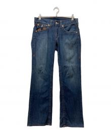 TRUE RELIGION（トゥルー レリジョン）の古着「BOOT CUT デニムパンツ」｜ブルー