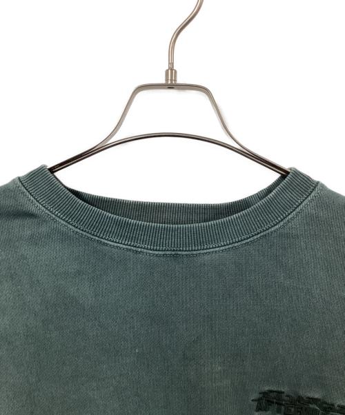 X-LARGE（エクストララージ）X-LARGE (エクストララージ) AFTERMATH (アフターマス) CREWNECK SWEATSHIRT グリーン サイズ:Lの古着・服飾アイテム