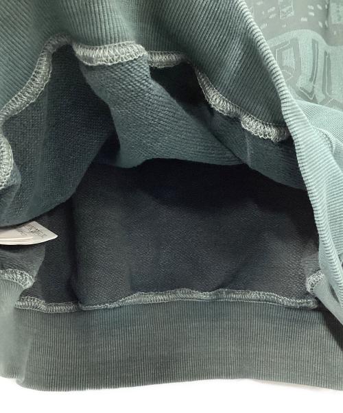 X-LARGE（エクストララージ）X-LARGE (エクストララージ) AFTERMATH (アフターマス) CREWNECK SWEATSHIRT グリーン サイズ:Lの古着・服飾アイテム