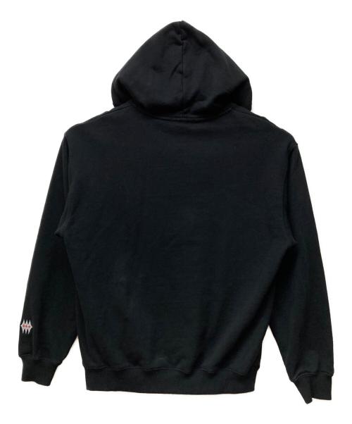 X-LARGE（エクストララージ）X-LARGE (エクストララージ) AFTERMATH PULLOVER HOODED SWEATSHIRT ブラック サイズ:Lの古着・服飾アイテム