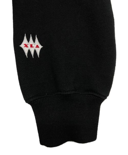 X-LARGE（エクストララージ）X-LARGE (エクストララージ) AFTERMATH PULLOVER HOODED SWEATSHIRT ブラック サイズ:Lの古着・服飾アイテム