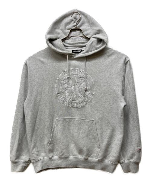 X-LARGE（エクストララージ）X-LARGE (エクストララージ) AFTERMATH (アフターマス) PULLOVER HOODED SWEATSHIRT グレー サイズ:Lの古着・服飾アイテム