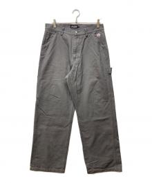 X-LARGE×AFTERMATH（エクストララージ×アフターマス）の古着「PAINTER PANTS」｜グレー