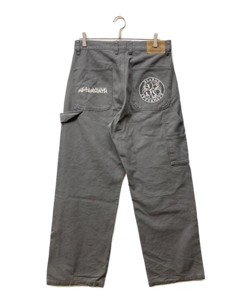 X-LARGE（エクストララージ）X-LARGE (エクストララージ) AFTERMATH (アフターマス) PAINTER PANTS グレー サイズ:34の古着・服飾アイテム