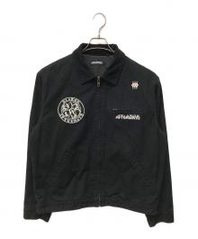 X-LARGE×AFTERMATH（エクストララージ×アフターマス）の古着「WORK JACKET」｜ブラック