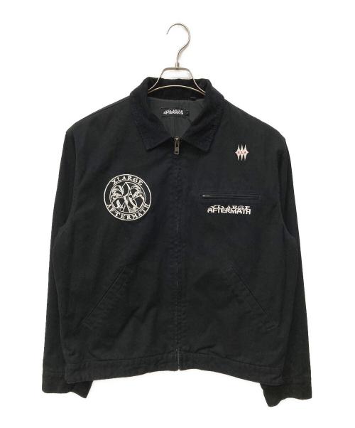 X-LARGE（エクストララージ）X-LARGE (エクストララージ) AFTERMATH (アフターマス) WORK JACKET ブラック サイズ:Lの古着・服飾アイテム