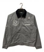 X-LARGE×AFTERMATHエクストララージ×アフターマス）の古着「WORK JACKET」｜グレー