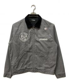 X-LARGE×AFTERMATH（エクストララージ×アフターマス）の古着「WORK JACKET」｜グレー