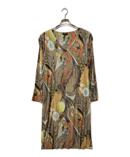 ETRO（エトロ）ETRO (エトロ) カットソーワンピース マルチカラー サイズ:46の古着・服飾アイテム