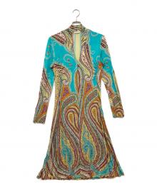ETRO（エトロ）の古着「ペイズリー柄ワンピース」｜マルチカラー