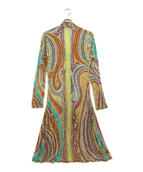 ETRO（エトロ）ETRO (エトロ) ペイズリー柄ワンピース マルチカラー サイズ:46の古着・服飾アイテム