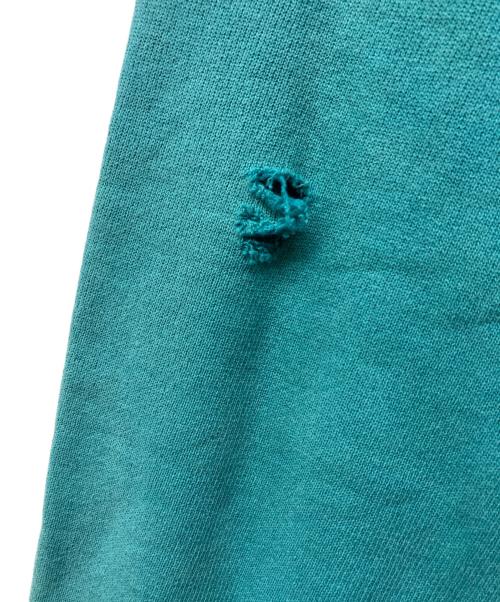 Champion REVERSE WEAVE（チャンピオン リバース ウィーブ）Champion REVERSE WEAVE (チャンピオン リバース ウィーブ) 90sワンポイント刺繍スウェット グリーン サイズ:Lの古着・服飾アイテム