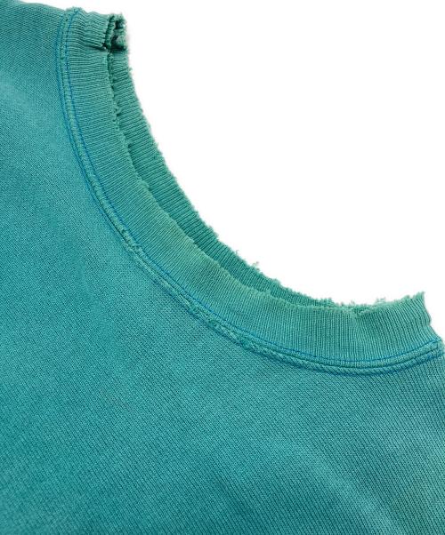 Champion REVERSE WEAVE（チャンピオン リバース ウィーブ）Champion REVERSE WEAVE (チャンピオン リバース ウィーブ) 90sワンポイント刺繍スウェット グリーン サイズ:Lの古着・服飾アイテム