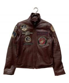 中古・古着通販】VANSON (バンソン) ライナー付シングルライダース