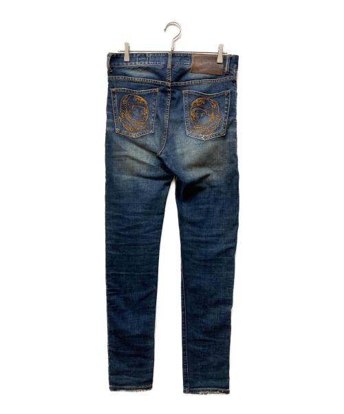 BILLIONAIRE BOYS CLUB（ビリオネアボーイズクラブ）BILLIONAIRE BOYS CLUB (ビリオネアボーイズクラブ) ロゴステッチデニムパンツ インディゴ サイズ:30の古着・服飾アイテム