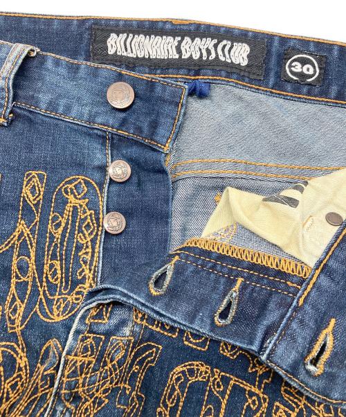 BILLIONAIRE BOYS CLUB（ビリオネアボーイズクラブ）BILLIONAIRE BOYS CLUB (ビリオネアボーイズクラブ) ロゴステッチデニムパンツ インディゴ サイズ:30の古着・服飾アイテム