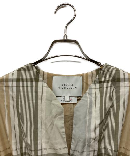 STUDIO NICHOLSON（スタジオ ニコルソン）STUDIO NICHOLSON (スタジオ ニコルソン) Nestor Dress ベージュ サイズ:Sの古着・服飾アイテム