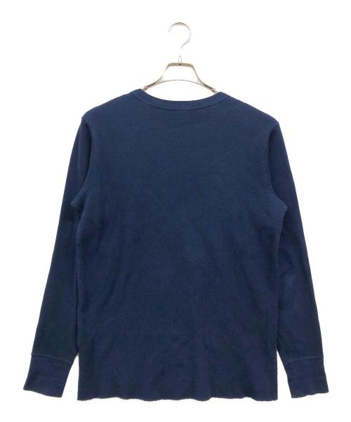 Schott（ショット）Schott (ショット) サーマルカットソー ネイビー サイズ:Lの古着・服飾アイテム