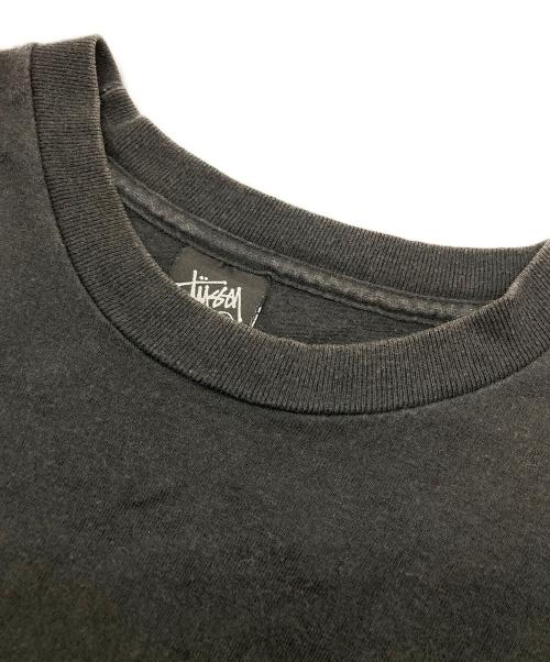 stussy（ステューシー）stussy (ステューシー) UNION (ユニオン) コラボTシャツ ブラック サイズ:Lの古着・服飾アイテム