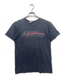 Champion（チャンピオン）の古着「フェードカットソー」｜ネイビー