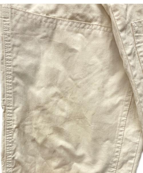 STANLEY（スタンレー）STANLEY (スタンレー) ダブルニーコットンパンツ アイボリー サイズ:W33 L34の古着・服飾アイテム