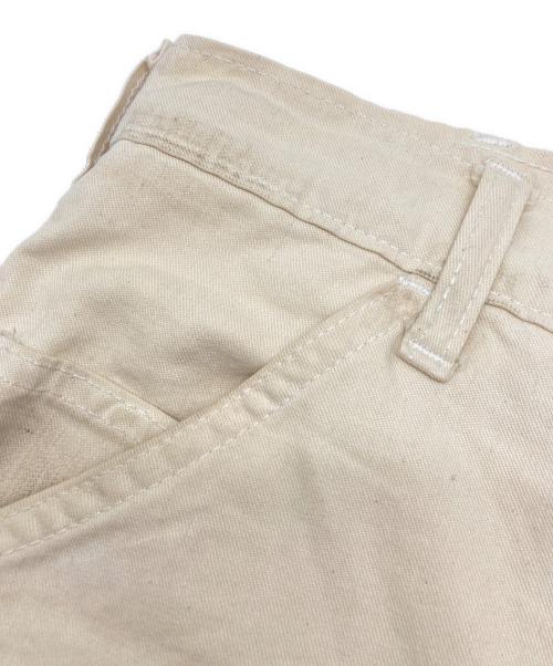 STANLEY（スタンレー）STANLEY (スタンレー) ダブルニーコットンパンツ アイボリー サイズ:W33 L34の古着・服飾アイテム