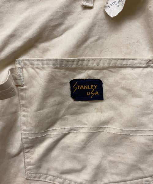 STANLEY（スタンレー）STANLEY (スタンレー) ダブルニーコットンパンツ アイボリー サイズ:W33 L34の古着・服飾アイテム