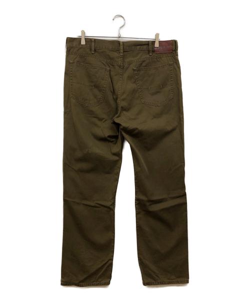 POLO RALPH LAUREN（ポロ・ラルフローレン）POLO RALPH LAUREN (ポロ・ラルフローレン) ストレートカラーデニムパンツ ブラウン サイズ:36の古着・服飾アイテム