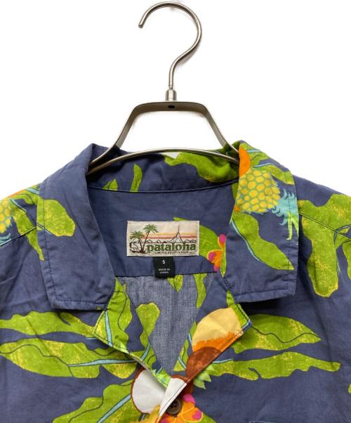 pataloha（パタロハ）pataloha (パタロハ) アロハシャツ ネイビー サイズ:Sの古着・服飾アイテム