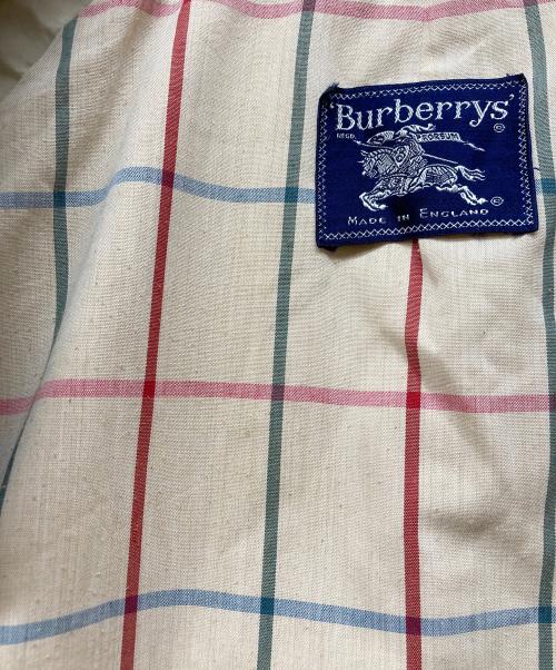 Burberry's（バーバリーズ）Burberry's (バーバリーズ) 一枚袖比翼ステンカラーコート ベージュ サイズ:記載無しの古着・服飾アイテム