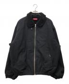 SUPREMEシュプリーム）の古着「Faux Shearling Lined Bomber Jacket」｜ブラック