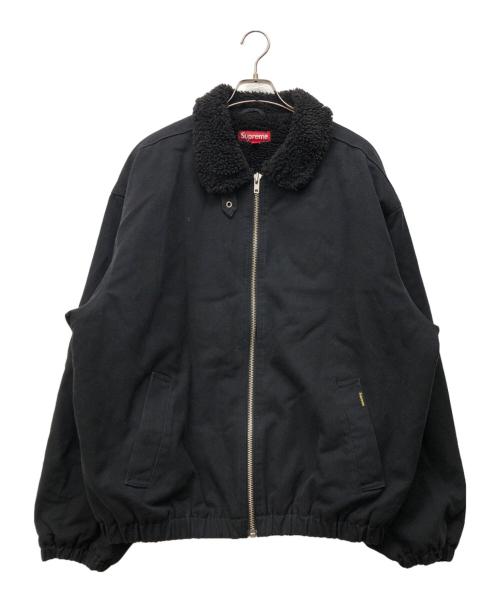 SUPREME（シュプリーム）Supreme (シュプリーム) Faux Shearling Lined Bomber Jacket ブラック サイズ:XXLの古着・服飾アイテム