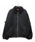 Supreme（シュプリーム）の古着「Faux Shearling Lined Bomber Jacket」｜ブラック