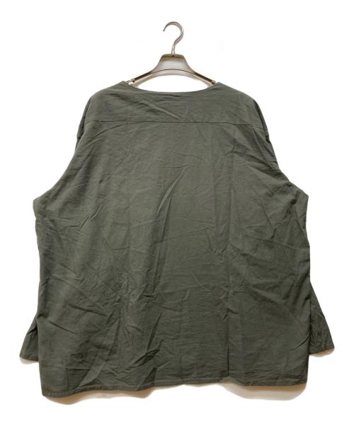 NO BRAND（ノーブランド）NO BRAND (ノーブランド) ロシア軍スリーピングシャツ グレー サイズ:不明の古着・服飾アイテム