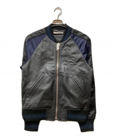 中古・古着通販】GIVENCHY (ジバンシィ) レザーボンバージャケット